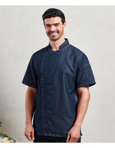 P-PR906-Chefs Zip-Close Short Sleeve Jacket 2
